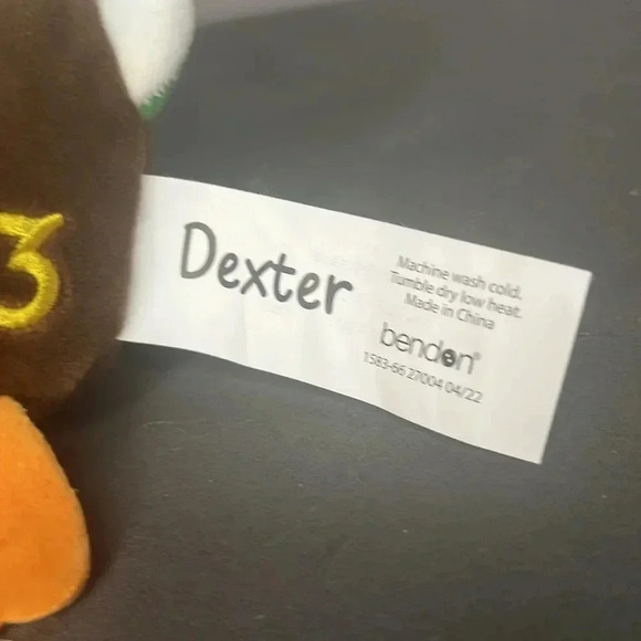 Bendon Dexter Duck 2022 Story Plush Stuffed Animal Toy Mallard Glasses Squish - Picture 3 of 3